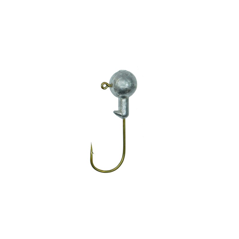 Temorah Unpainted Jig Heads,Ball Heads with Bronze Hook (Unpainted Bronze Hook, 1/32 OZ 100 PCS) - Image 4
